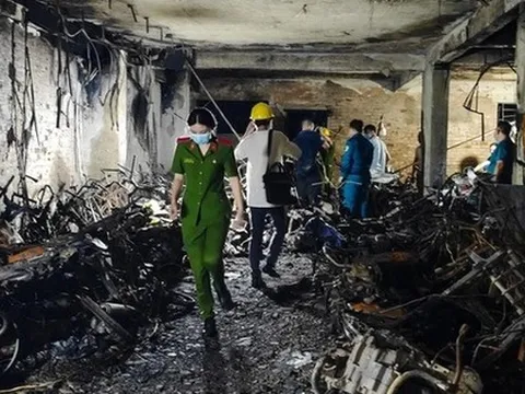 Khởi tố 6 cựu cán bộ liên quan vụ cháy chung cư mini làm 56 người tử vong