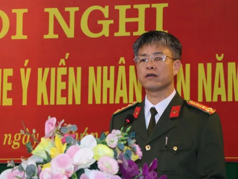 Chân dung tân Giám đốc Công an tỉnh Vĩnh Phúc