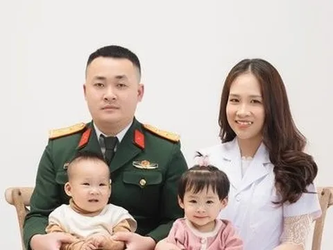 Mùa xuân hạnh phúc của cặp vợ chồng trẻ