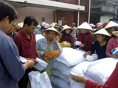 Xuất cấp hơn 7 nghìn tấn gạo cho 9 địa phương