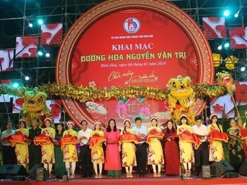 Đồng Nai: Khai mạc đường hoa Xuân Giáp Thìn 2024