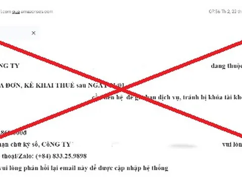 Lộ diện hình thức lừa đảo mới: Thông báo dịch vụ chữ ký số hết hạn