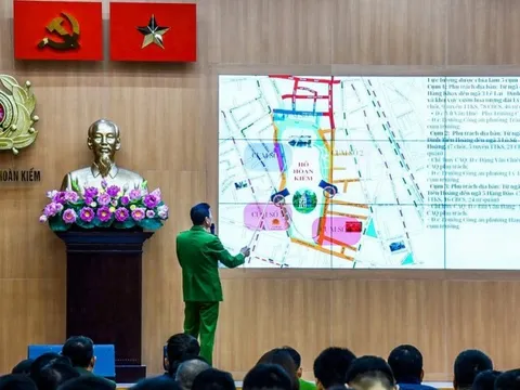 Triển khai bảo vệ trận địa pháo hoa lớn nhất Thủ đô