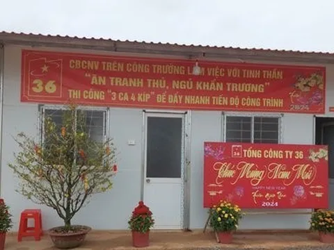 Đồng Nai: Đón Xuân trên công trường sân bay Long Thành 