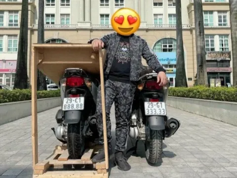 Xe máy biển số đẹp tiền tỷ hết thời, dân chơi xe xoay sang chơi kiểu mới?