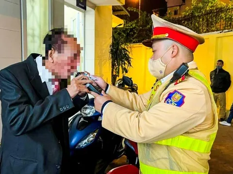 Xử lý hàng nghìn vi phạm nồng độ cồn mùng 1 Tết