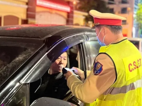 Nghệ An xử lý trên 150 trường hợp vi phạm nồng độ cồn trong 2 ngày Tết