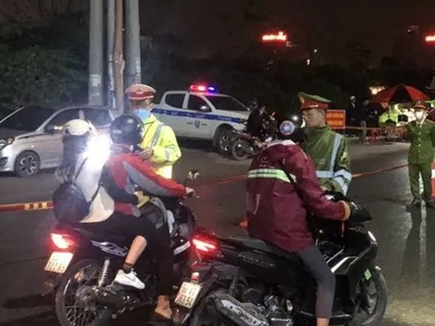 Tạm giữ nam thanh niên lái mô tô vi phạm nồng độ cồn đâm cảnh sát giao thông