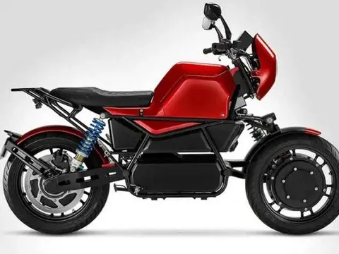 Độc đáo: Xe máy điện sở hữu 2 động cơ độc lập cho mỗi bánh