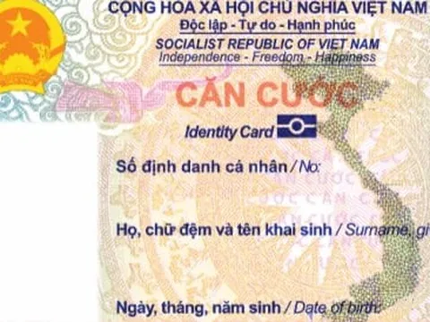 Bộ Công an đề xuất mẫu căn cước sẽ cấp từ 1/7/2024