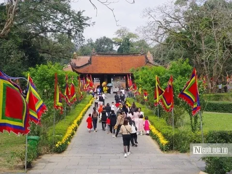 Thanh Hóa: Khu di tích gần 600 năm nhộn nhịp khách về du xuân