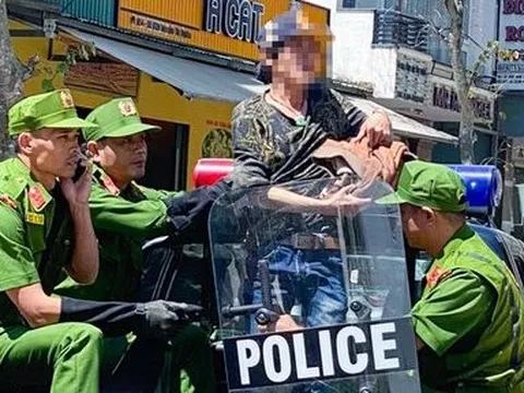 Lâm Đồng: Khống chế nam thanh niên ngáo đá dùng dao tự sát