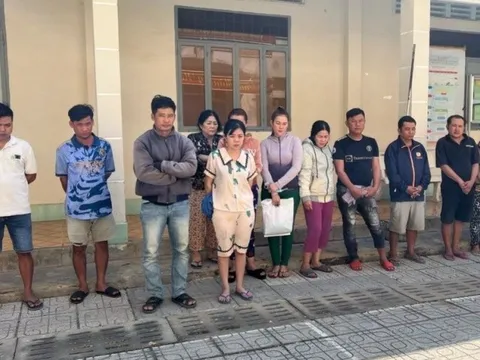 Tây Ninh: Bắt 13 đối tượng trong đường dây đánh bạc