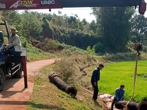 Đắk Lắk: Khắc phục xong tuyến kênh thủy lợi bị sạt lở