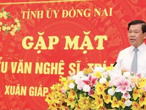 Đồng Nai: Gặp mặt đại biểu văn nghệ sĩ, tri thức đầu Xuân 2024