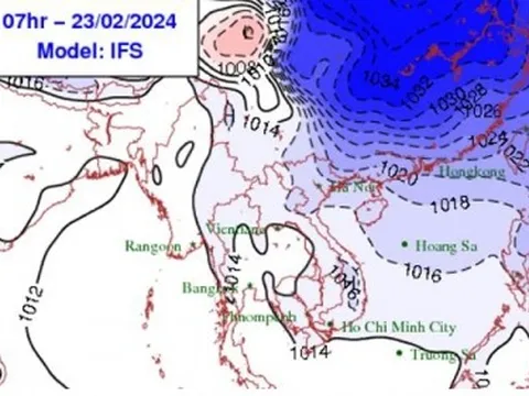 Gió mùa Đông Bắc tràn về, miền Bắc trời chuyển rét