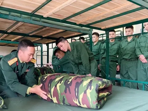 Mới đi nghĩa vụ quân sự, các tân binh sẽ có những chế độ gì mỗi ngày?