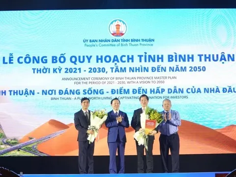 Phó Thủ tướng Trần Hồng Hà dự Lễ công bố quy hoạch Bình Thuận tầm nhìn 2050