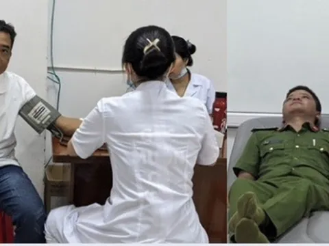 Đắk Nông: 3 chiến sĩ công an hiến máu cứu các bệnh nhân nhi