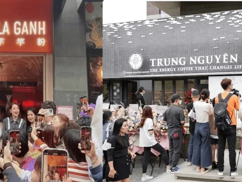 Chi Pu "bám sát nút" Đặng Lê Nguyên Vũ: Quán phở thứ 2 khai trương tại Thượng Hải ngay sau khi Thế giới cà phê Trung Nguyên Legend có điểm bán thứ 3