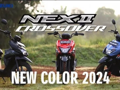 Suzuki giới thiệu xe ga NEX II Cross 2024, giá rẻ chỉ 32 triệu đồng