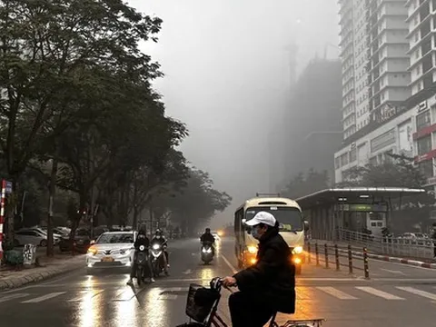 Hà Nội ô nhiễm không khí nhất thế giới sáng nay