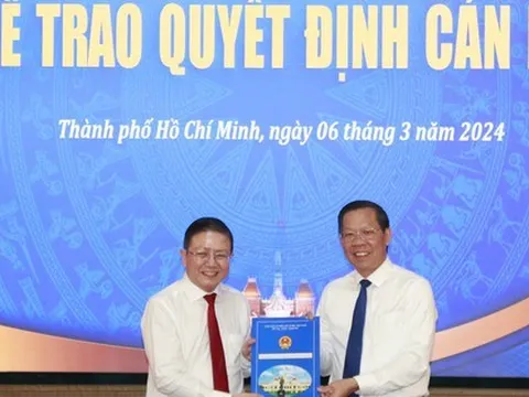 Sở Nội vụ TP HCM có tân Phó Giám đốc