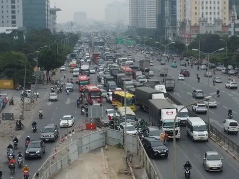 Tận thấy các công trình thi công gây ô nhiễm Hà Nội