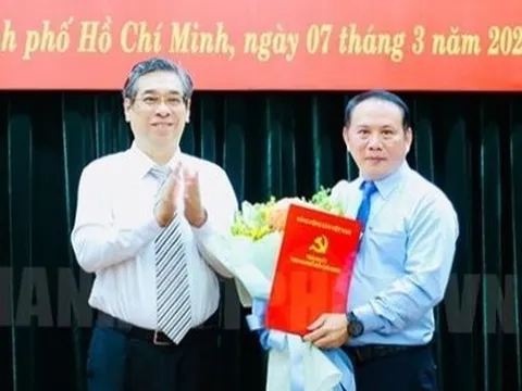 Điều động, bổ nhiệm nhân sự TPHCM và 2 tỉnh