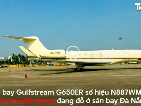 Bill Gates tới Đà Nẵng trên chuyên cơ 70 triệu USD, thăm đỉnh Bàn Cờ