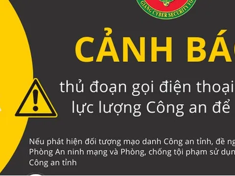 Giả danh lãnh đạo công an tỉnh để lừa đảo, chiếm đoạt tài sản