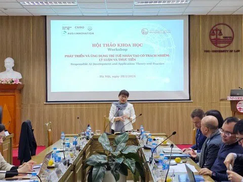 Phát triển và ứng dụng trí tuệ nhân tạo có trách nhiệm tại Việt Nam