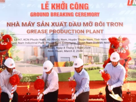 Đầu tư 5,5 triệu USD cho dự án Nhà máy sản xuất dầu mỡ bôi trơn đầu tiên tại Việt Nam