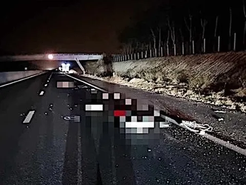 Đi xe đạp vào cao tốc Phan Thiết - Dầu Giây, người đàn ông bị xe tải tông tử vong