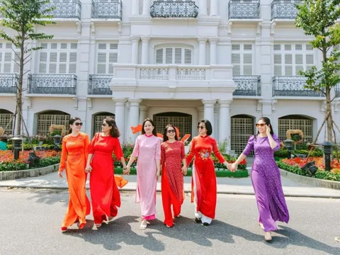 Lan tỏa nét đẹp áo dài Việt Nam