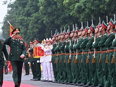 Đề xuất quy định QUÂN HÀM SĨ QUAN CẤP TƯỚNG của đơn vị thành lập mới