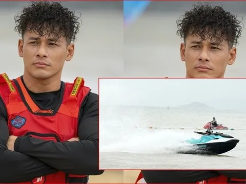 Toả sóng đam mê Aquabike: Tùng Min vào chung kết, nghi cố tình té ngã?
