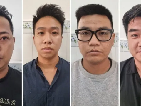 Bắt giam 4 đối tượng chiếm đoạt tài sản sử dụng công nghệ cao