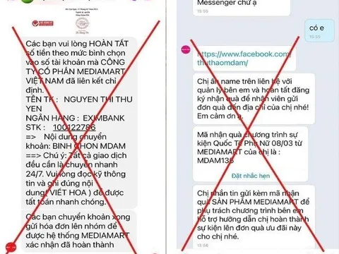 Cảnh giác trò lừa đảo giả danh các sàn thương mại điện tử
