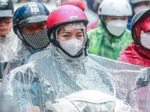 Miền Bắc nhiệt độ giảm mạnh, nhiều nơi mưa to