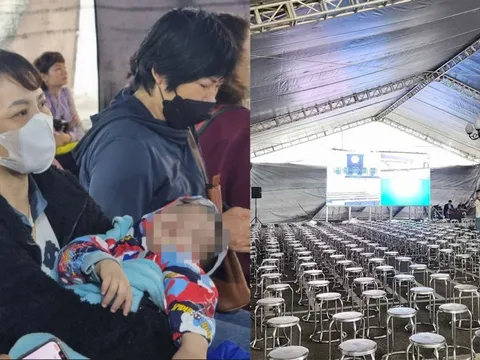 Mẹ bế con 2 tuổi lặn lội từ Nghệ An ra Hà Nội dự toà, mong lấy lại tiền