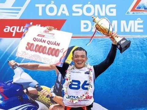 Toả sóng đam mê Aquabike: Quán quân mùa 1 đã lộ diện