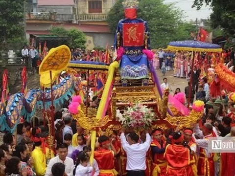 Về đền Tranh Hải Dương xem hội