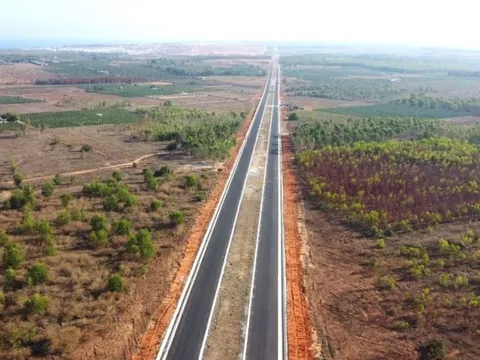 Bình Thuận sẽ thông xe tuyến đường Hàm Kiệm-Tiến Thành dịp 30/4