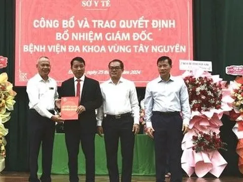Bệnh viện Đa khoa vùng Tây Nguyên có tân Giám đốc