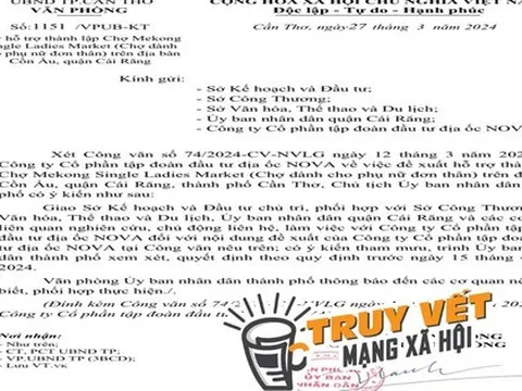 Thực hư một công ty muốn làm "chợ dành cho phụ nữ đơn thân" ở Cần Thơ