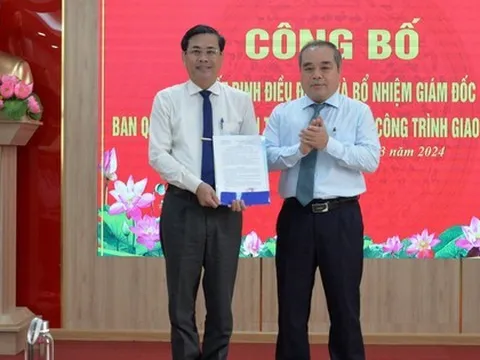 Bổ nhiệm Giám đốc Ban Giao thông Quảng Ngãi sau khi lãnh đạo đơn vị này bị khởi tố