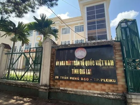 Khởi tố cựu chủ tịch Ủy ban MTTQ Việt Nam tỉnh Gia lai