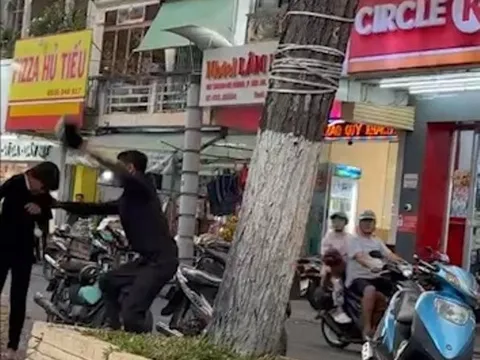 Công an vào cuộc vụ người phụ nữ bị hành hung bằng mũ bảo hiểm