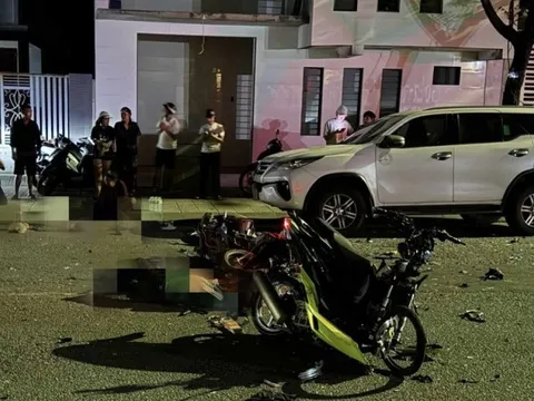 Huế: Va chạm giữa 2 xe mô tô, 4 người thương vong